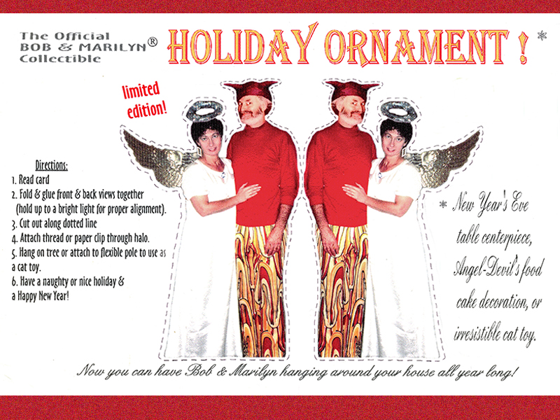 Do-It-Yourself Ornament (1997 Holiday Card)