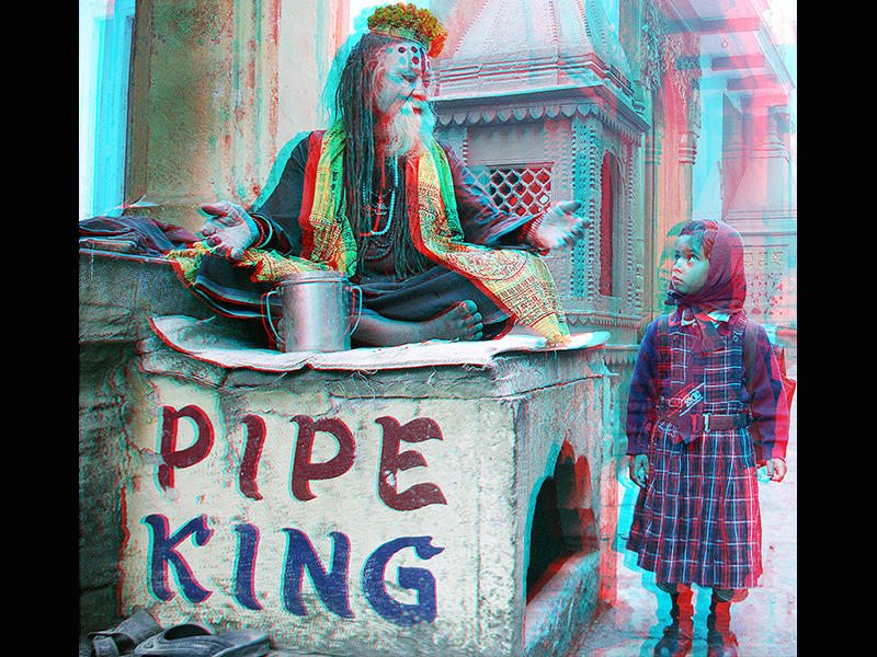 The Pipe King (Varanasi, India)